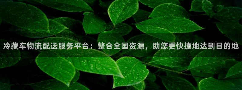 超凡国际网赌案件：冷藏车物流配送服务