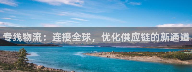 超凡国际是干嘛的：专线物流：连接全球